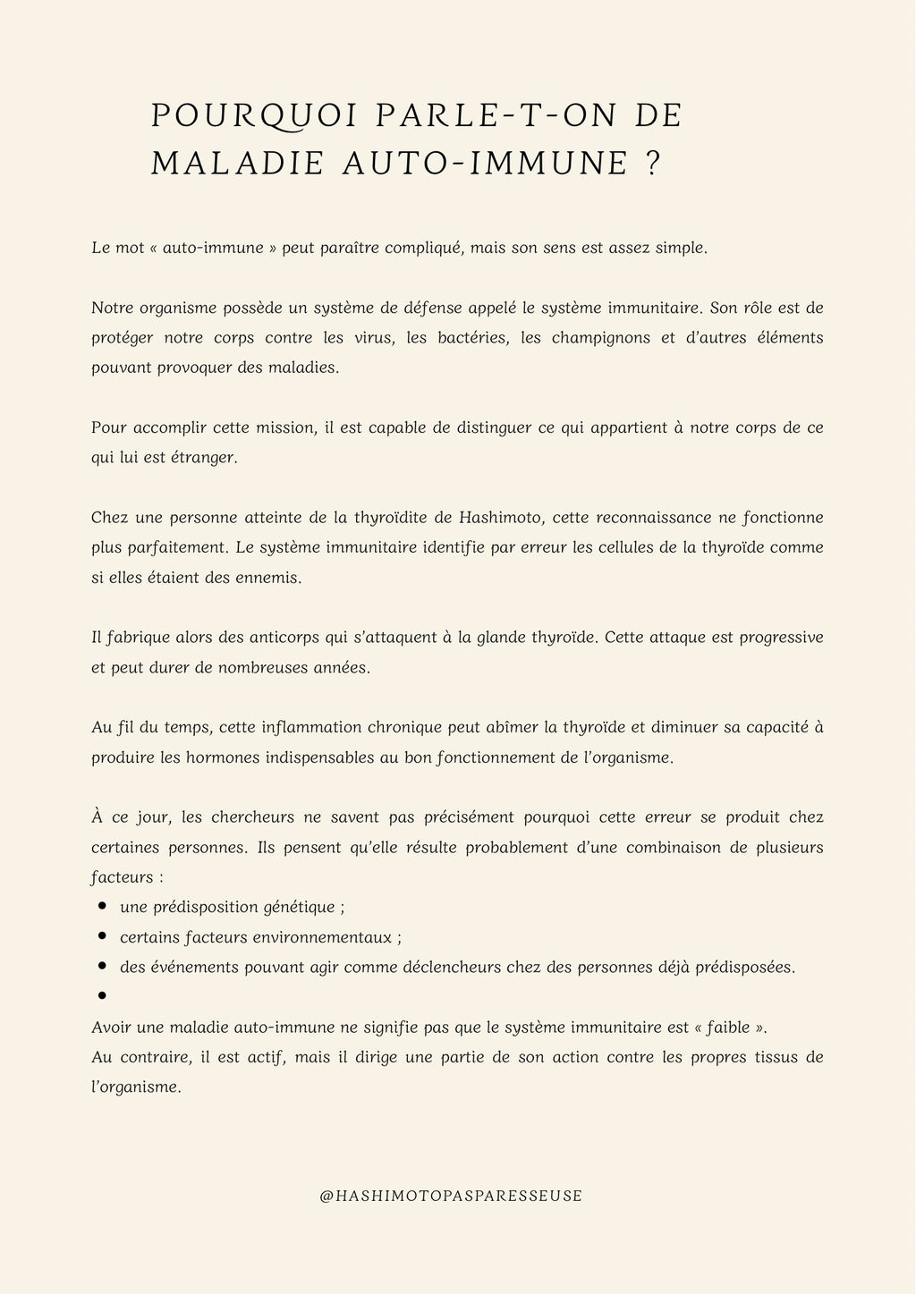 ➜ Comprendre Hashimoto (version numérique)