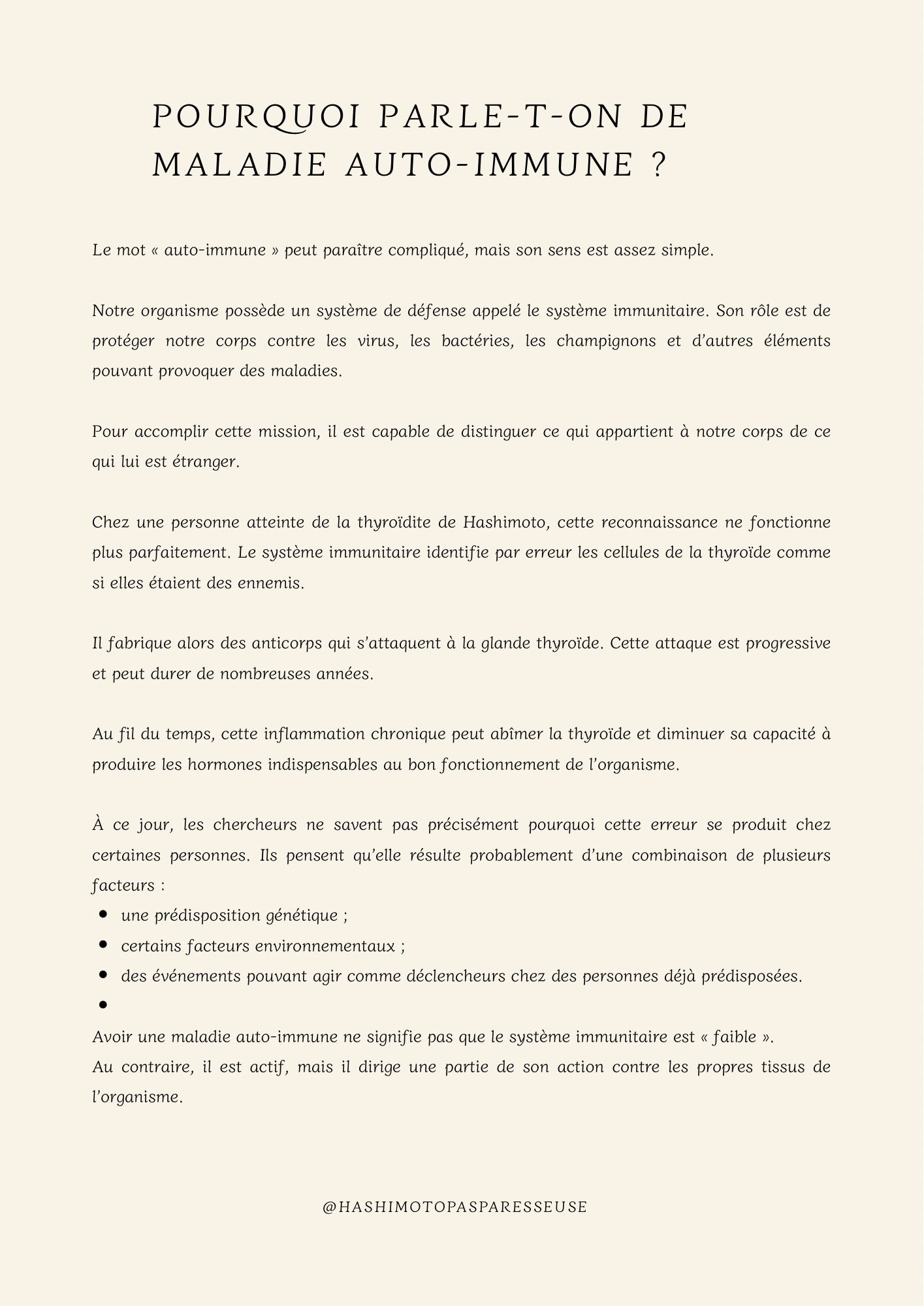➜ Comprendre Hashimoto (version numérique)
